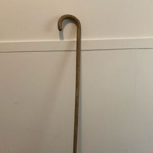Vintage Brown Wooden Cane